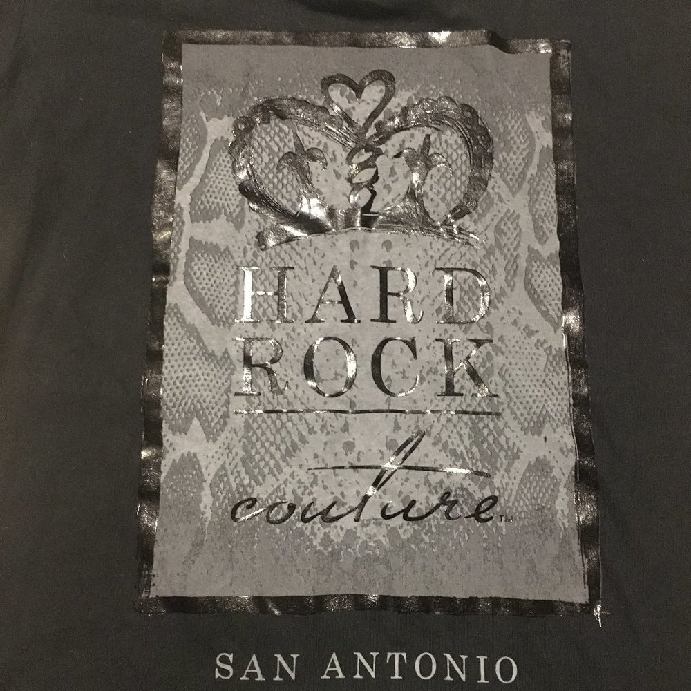 Hard Rock Cafe San Antonio Graphic Tee Black Size Medium - Picture 5 of 5